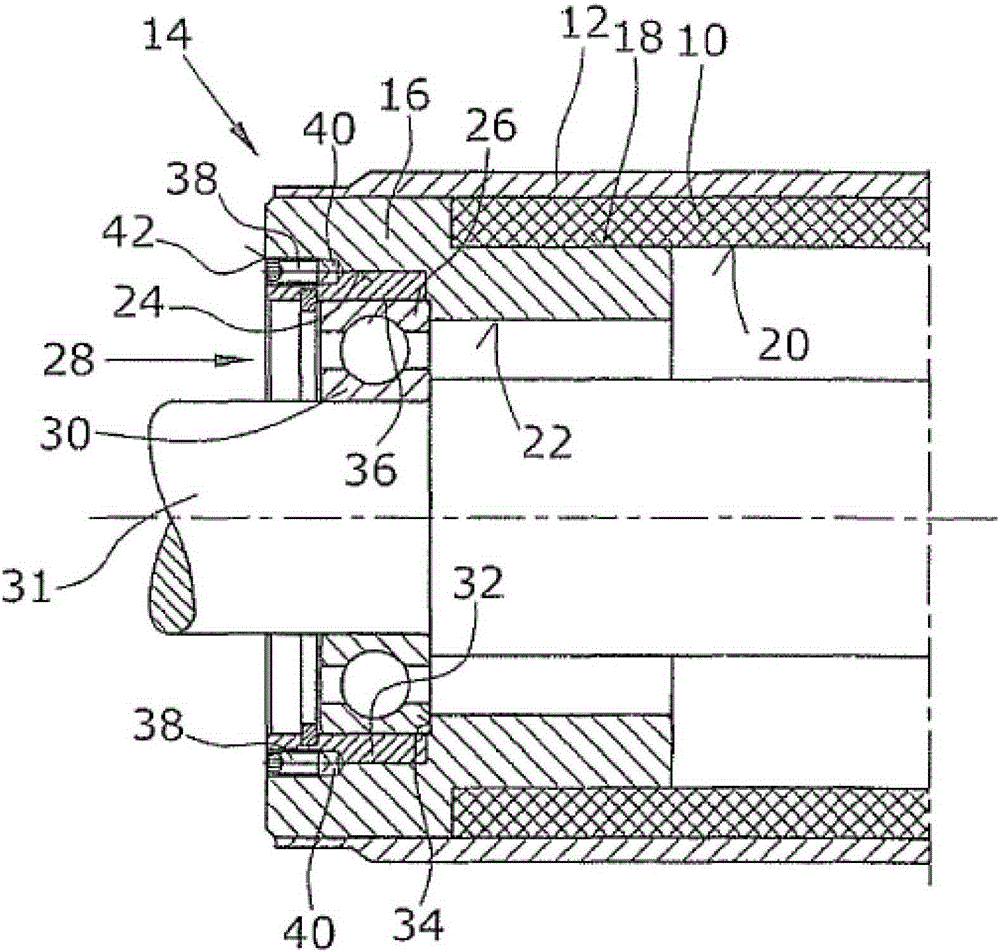 Roller repair method and roll