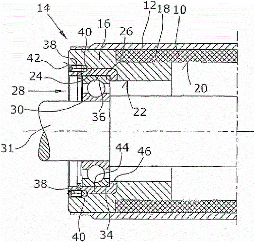 Roller repair method and roll