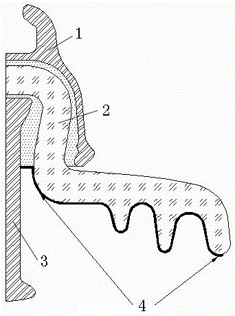 Room-temperature type power insulator anti-fouling flashover paint, preparation method thereof and power insulator