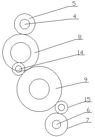 Machining process for herringbone groove of gear shaft