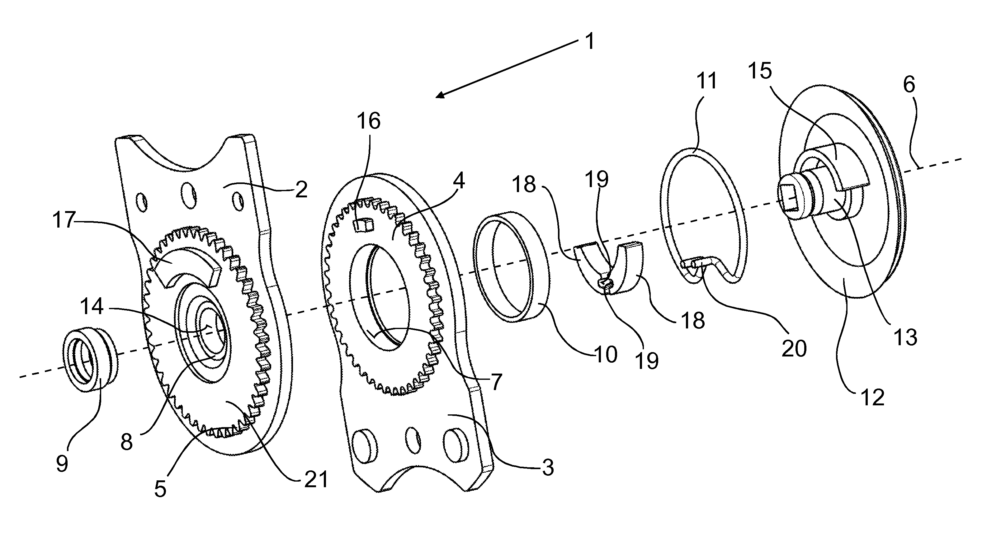 Seat fitting for a motor vehicle seat