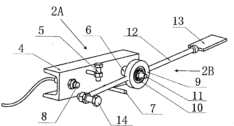 A strip position detection device for water cooling section