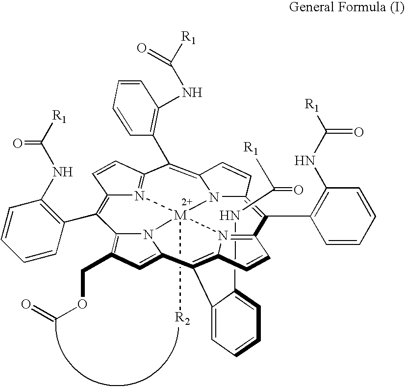 Porphyrin oxygen infusion preparation for increasing oxygen concentration in tumor tissue