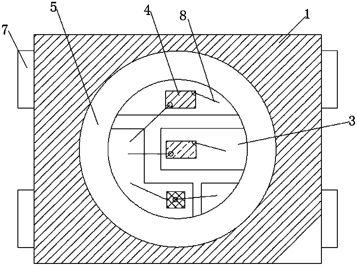 A kind of smd external package led