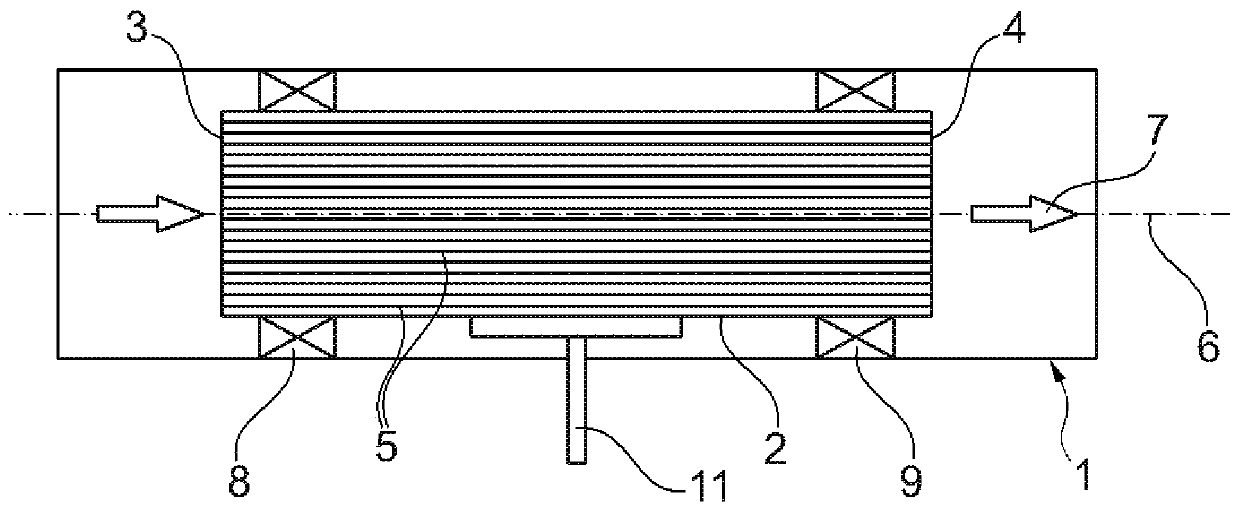 Determination of isentropic efficiency of turbomachine