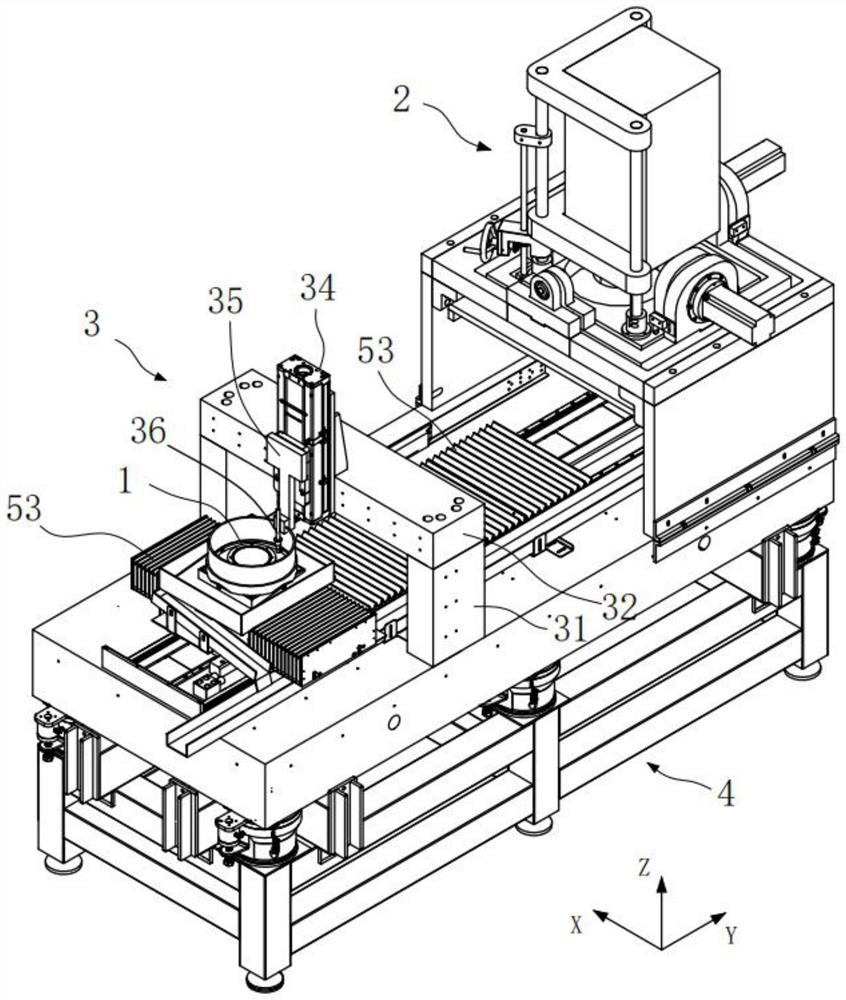 Novel jet machining and detection integrated precision equipment