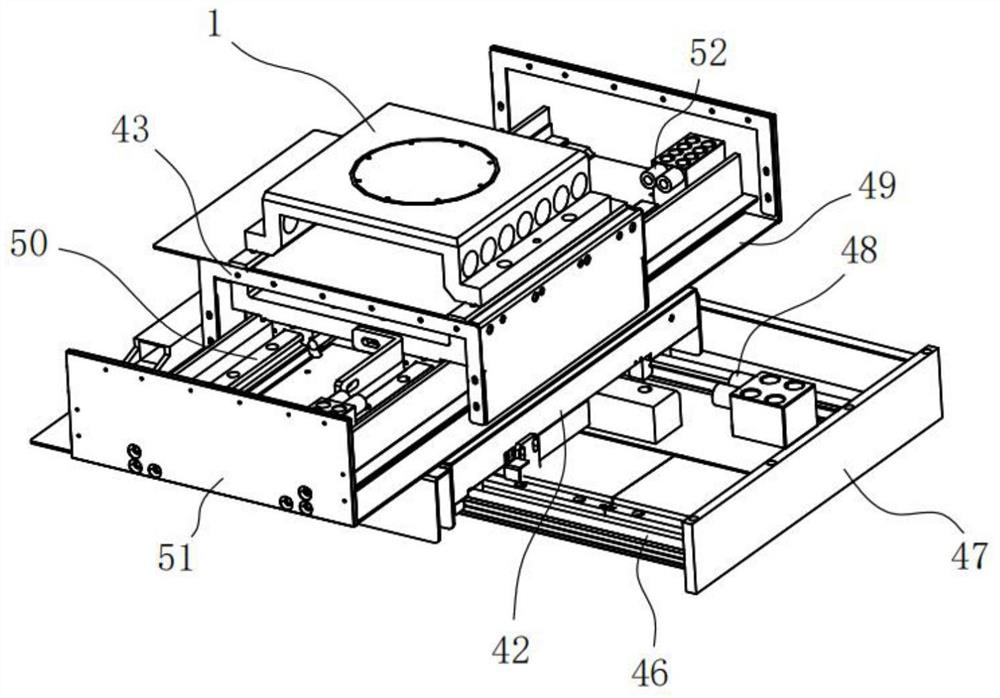 Novel jet machining and detection integrated precision equipment