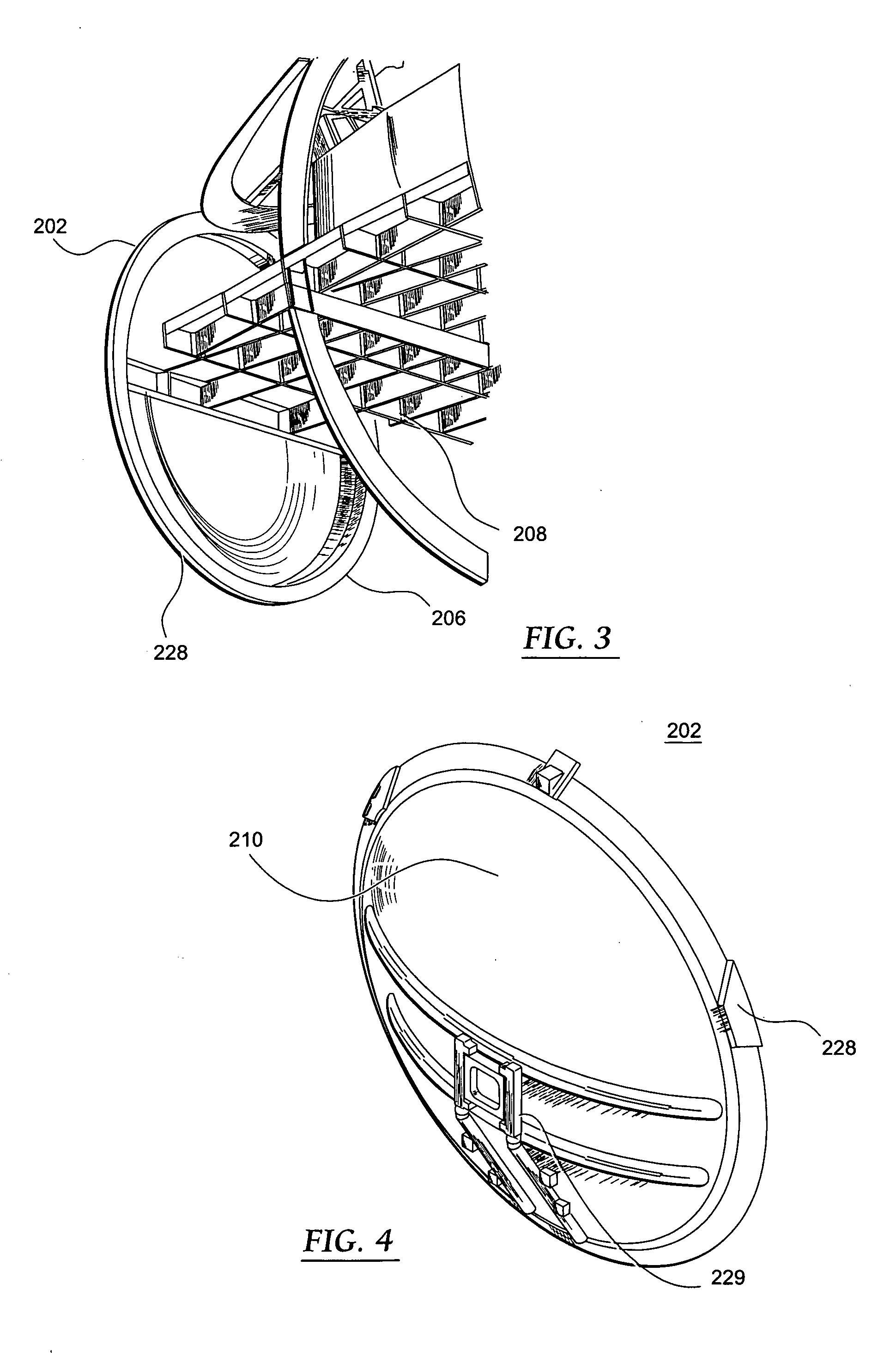 Deformable forward pressure bulkhead for an aircraft