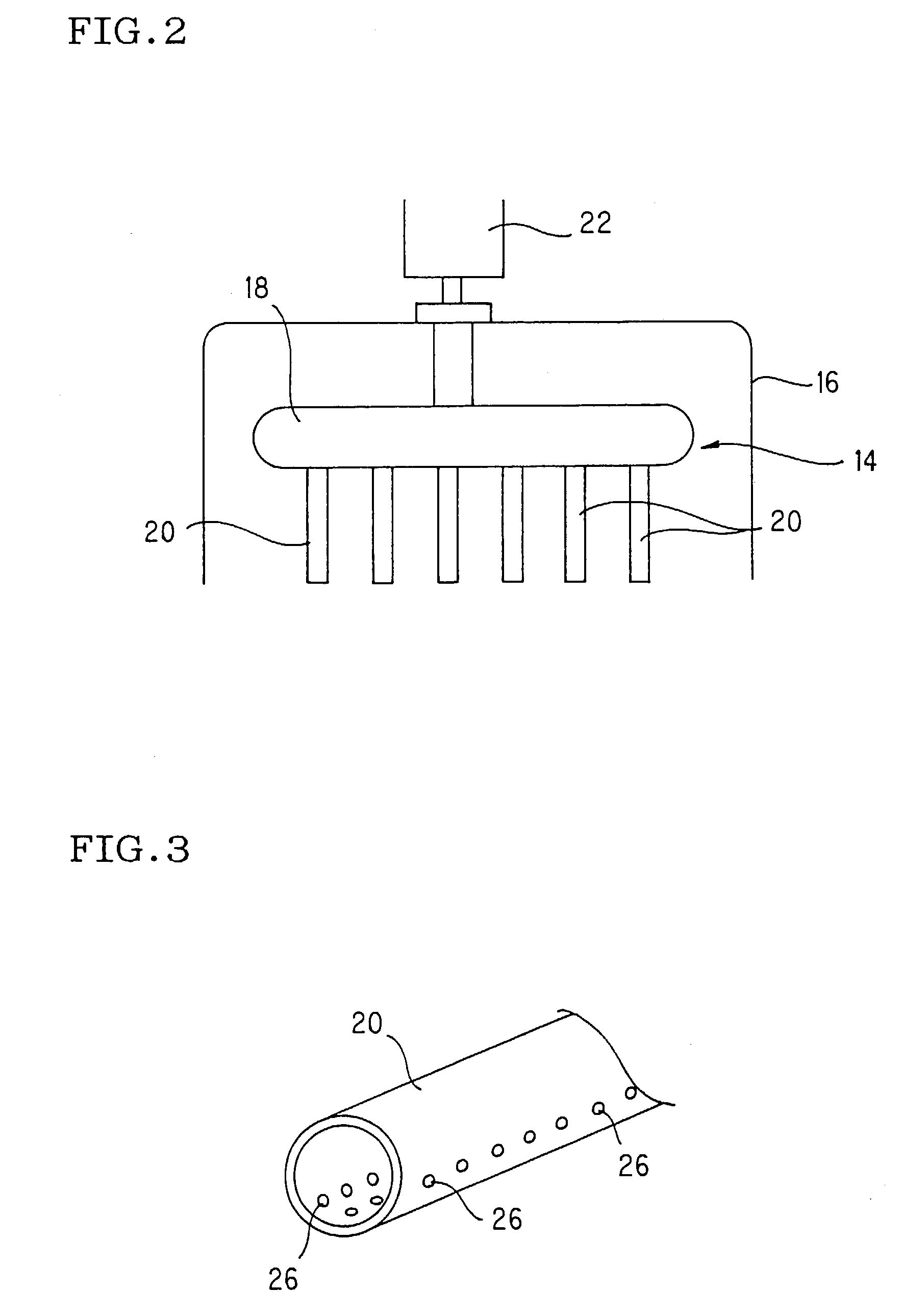 Hot air blowing type fluidized-bed furnace, rotary heat-treatment furnace, heat-treatment apparatus, and method of heat treatment