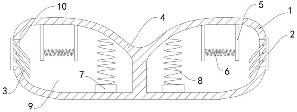 Efficient heat dissipation shared bicycle saddle