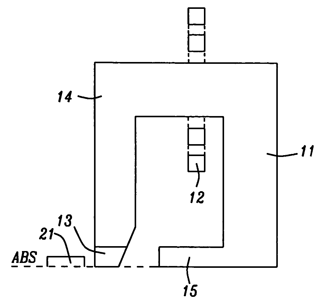 Four sided shield structure for a perpendicular write head