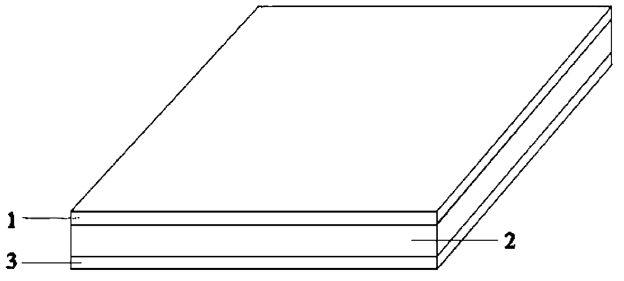 Composite expanded and vitrified microbead heat-insulation mortar slab with ceramsite-reinforced surfaces and production method thereof