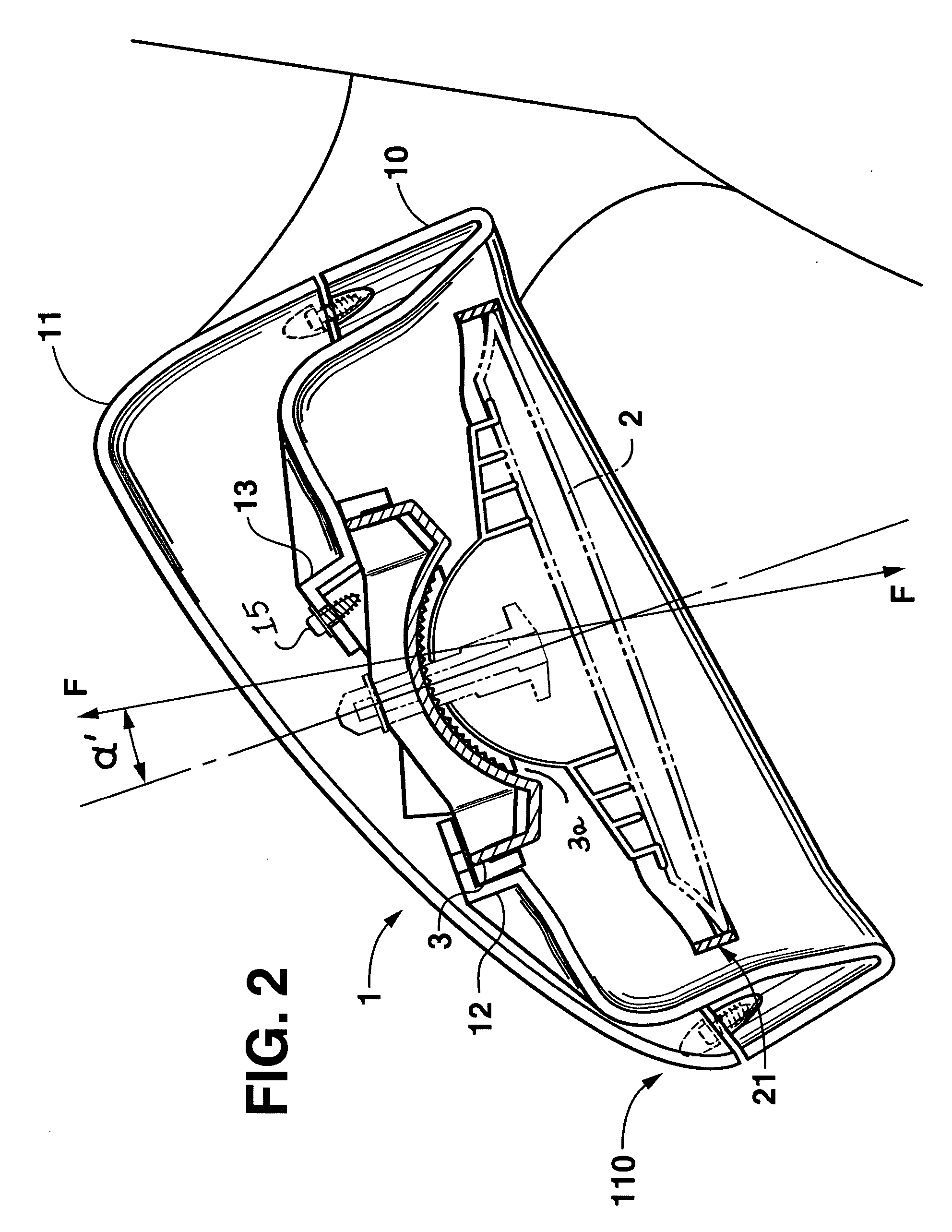 Exterior rear view vehicle mirror with reversible housing