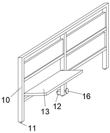 Safety type building construction guardrail