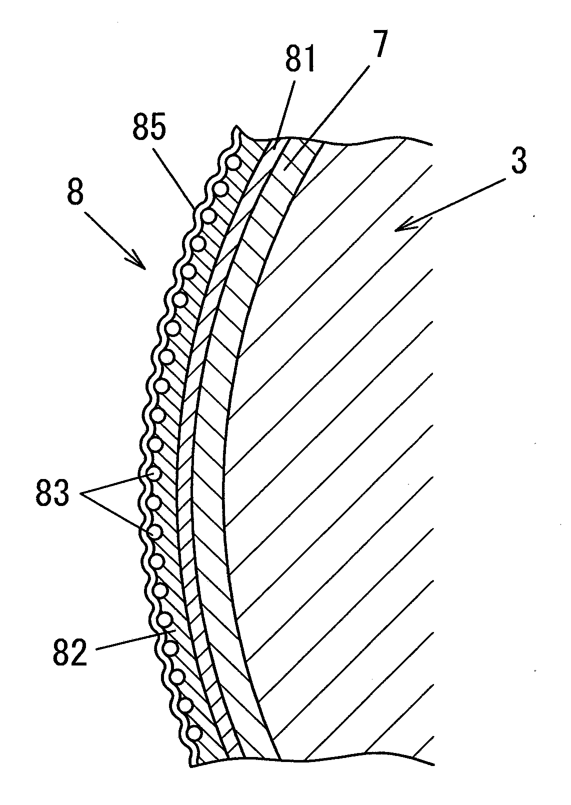 Jacket for impression cylinder or transfer cylinder and method for manufacturing the same