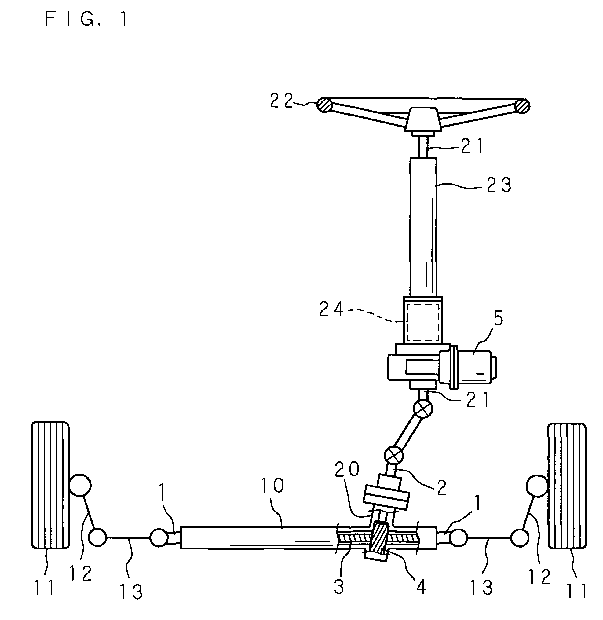 Rack-and-pinion steering apparatus