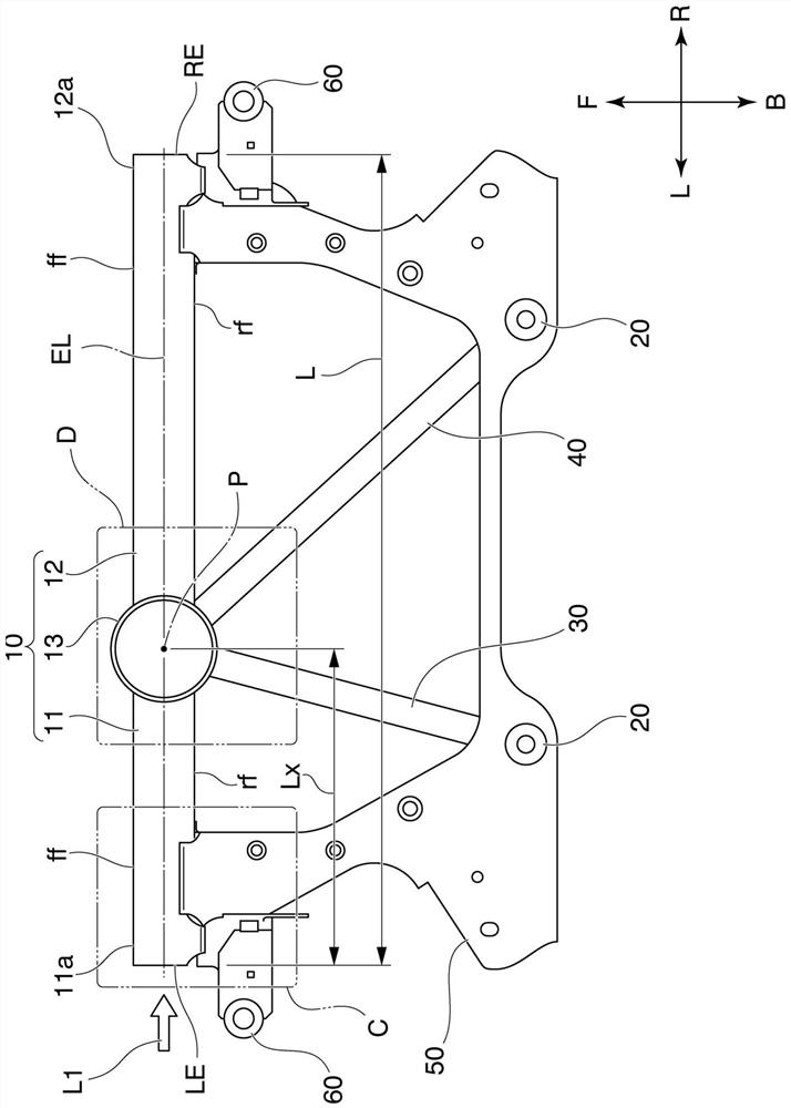 Vehicle body lower structure