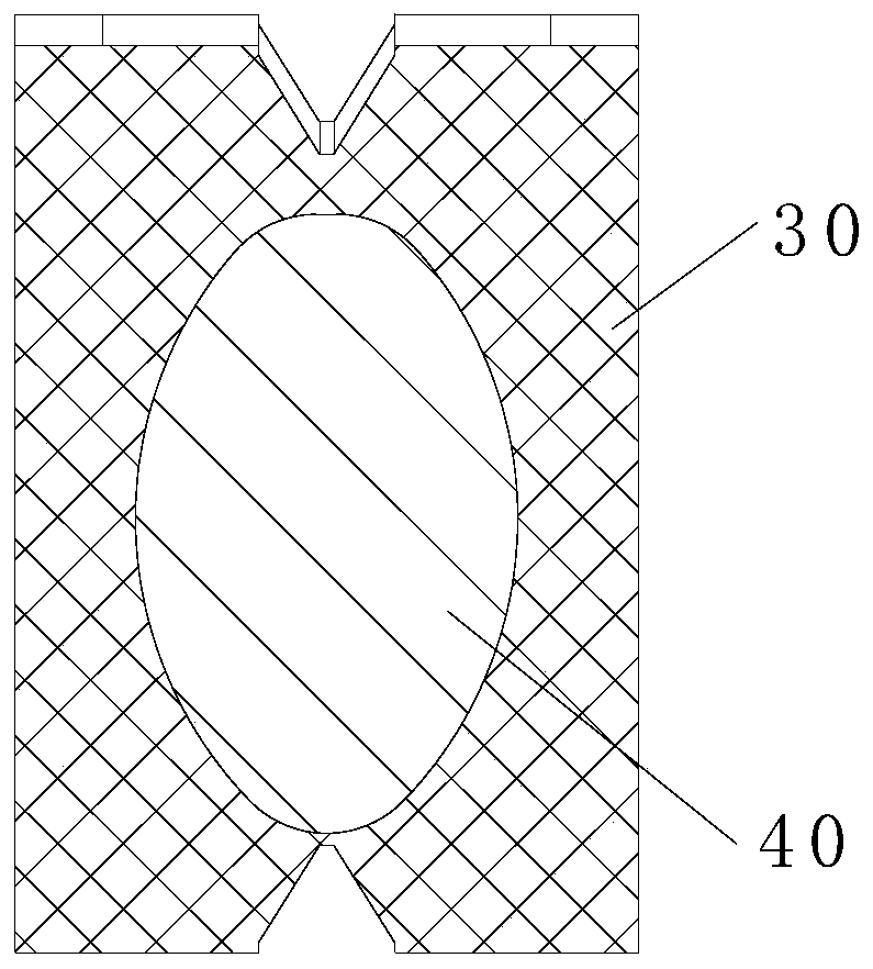 Flexible artificial intervertebral disc