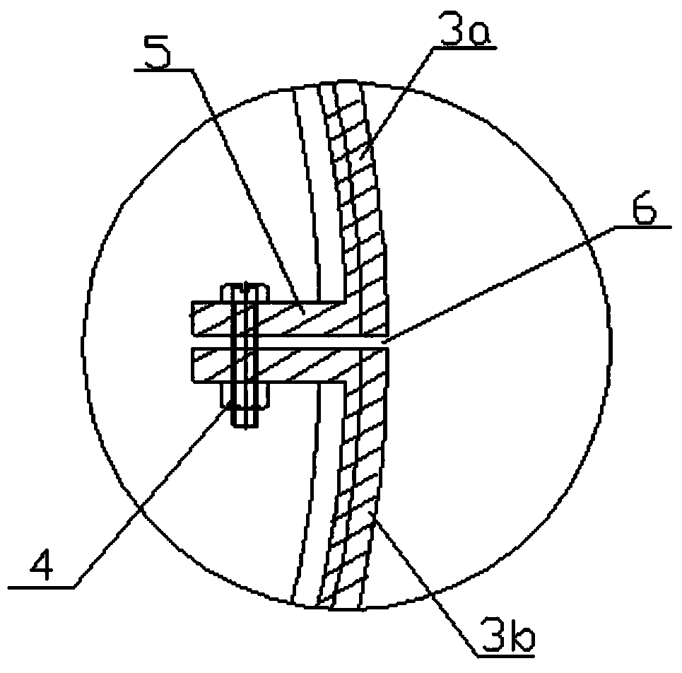 Front cover structure for railway vehicle head