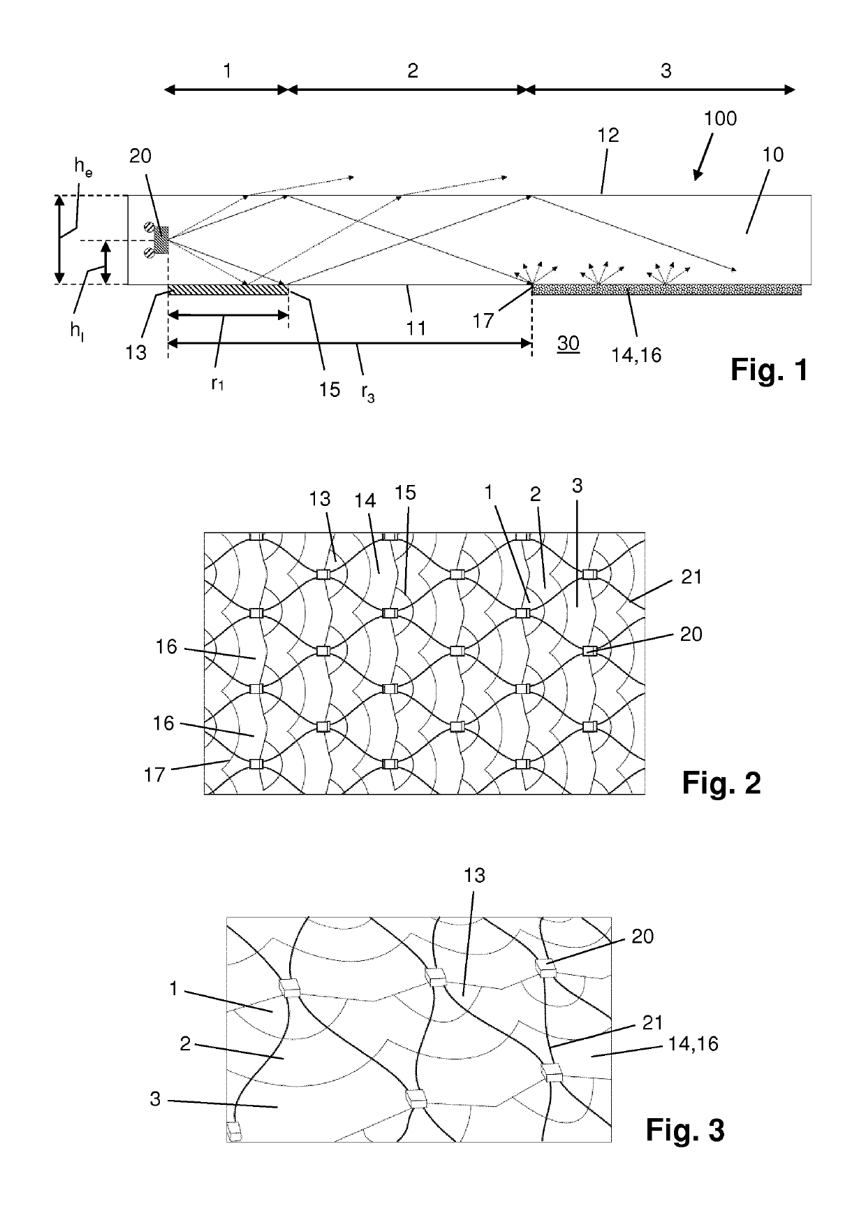 A light emitting arrangement for Anti-fouling of a protected surface