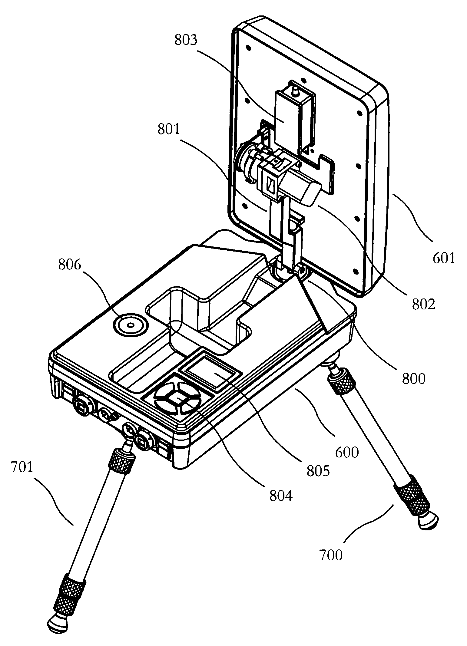 Portable antenna positioner apparatus and method