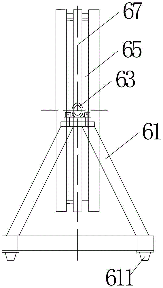 Visual experiment device and method for simulating fracture-vug type carbonatite oil reservoir gas injection