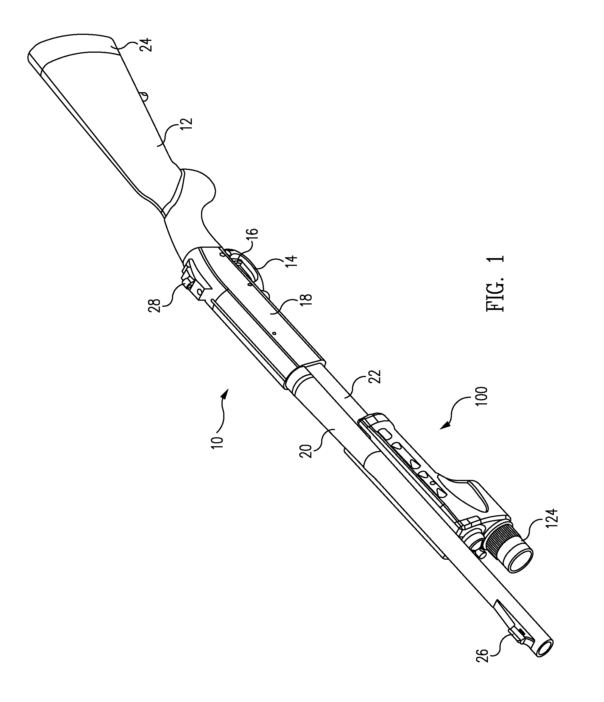 Modular firearm forend