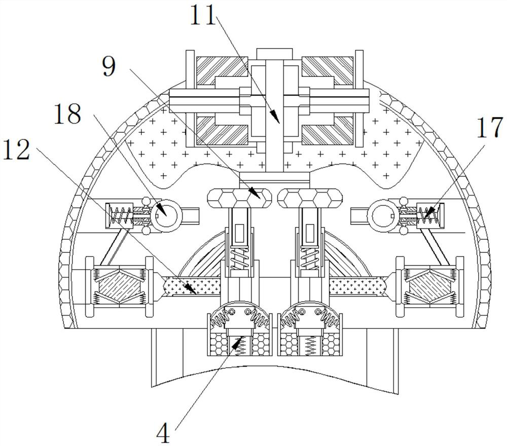 Intelligent auxiliary equipment used for electronic device and capable of ensuring normal use of circuit