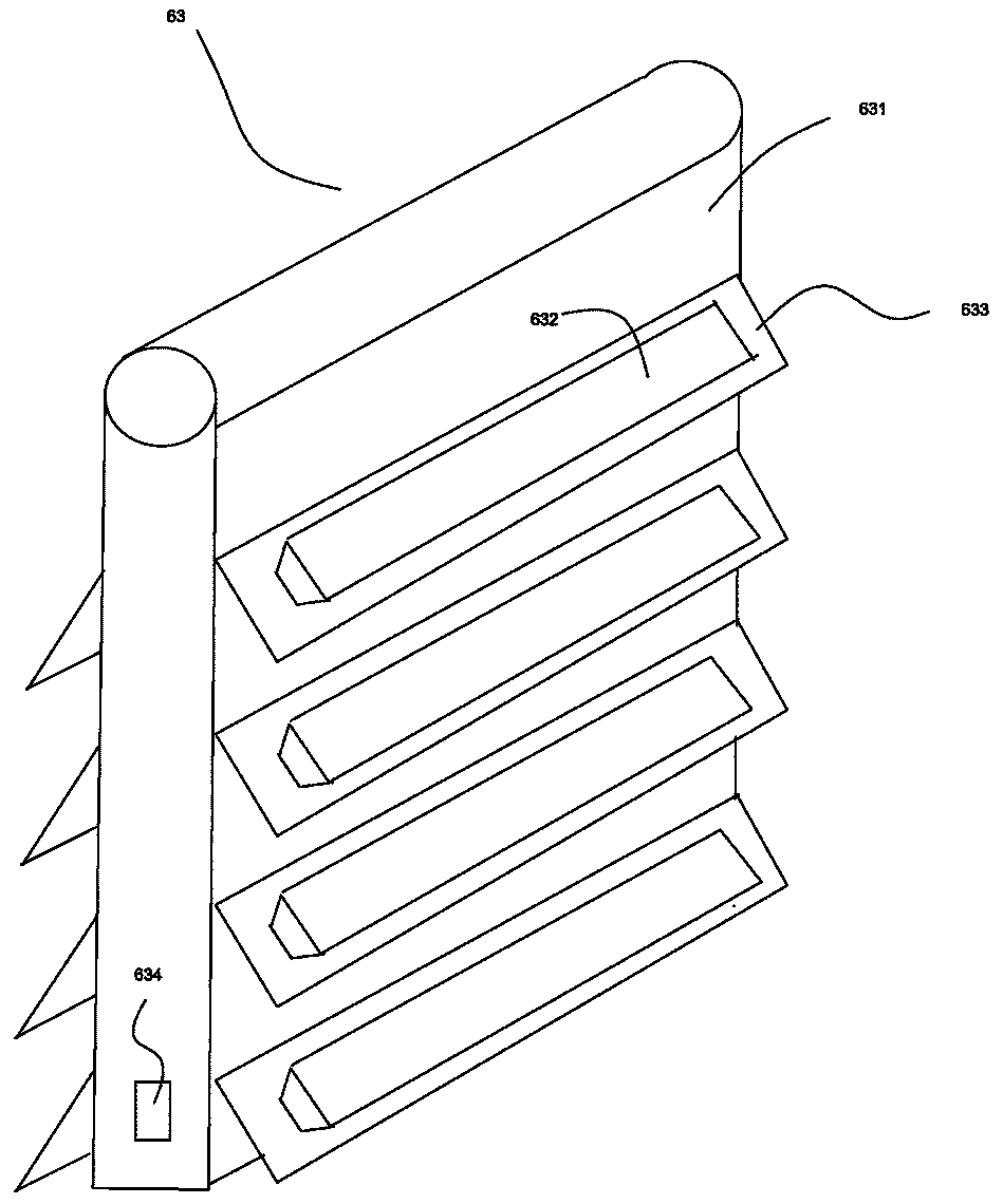 Efficient rubber cooling machine