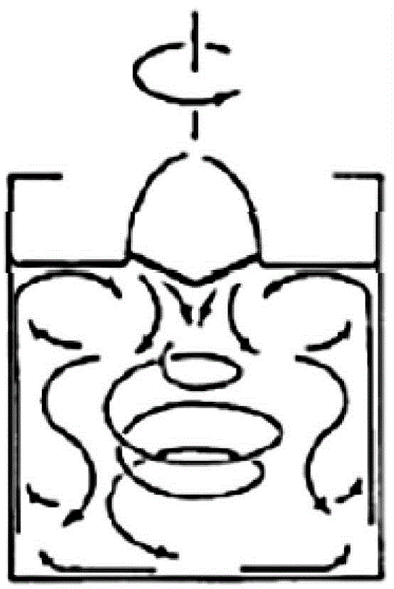 Rotating shoulder-expanding stable pulling-up method for large-kilogram sapphire crystals