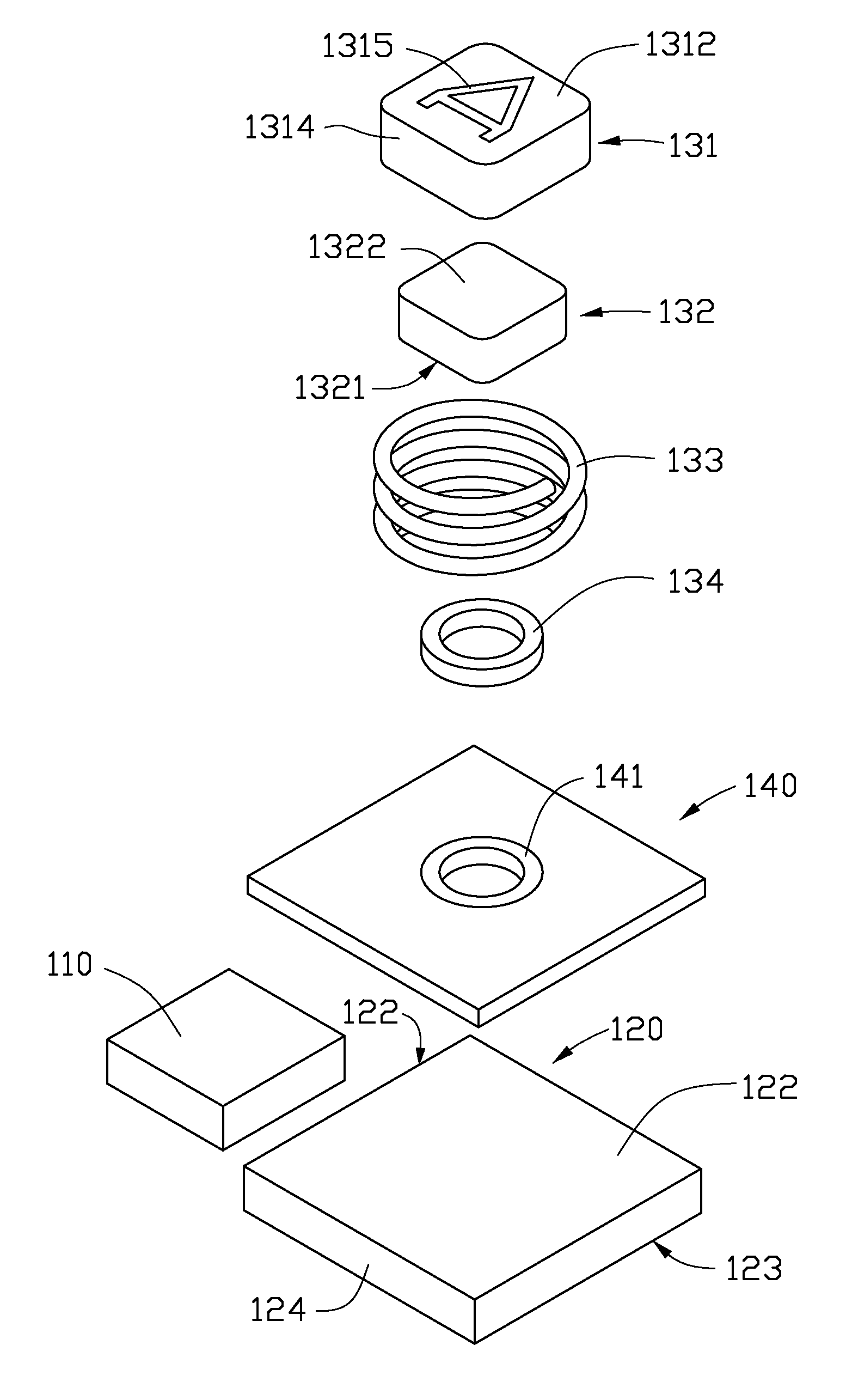 Luminous keyboard assembly