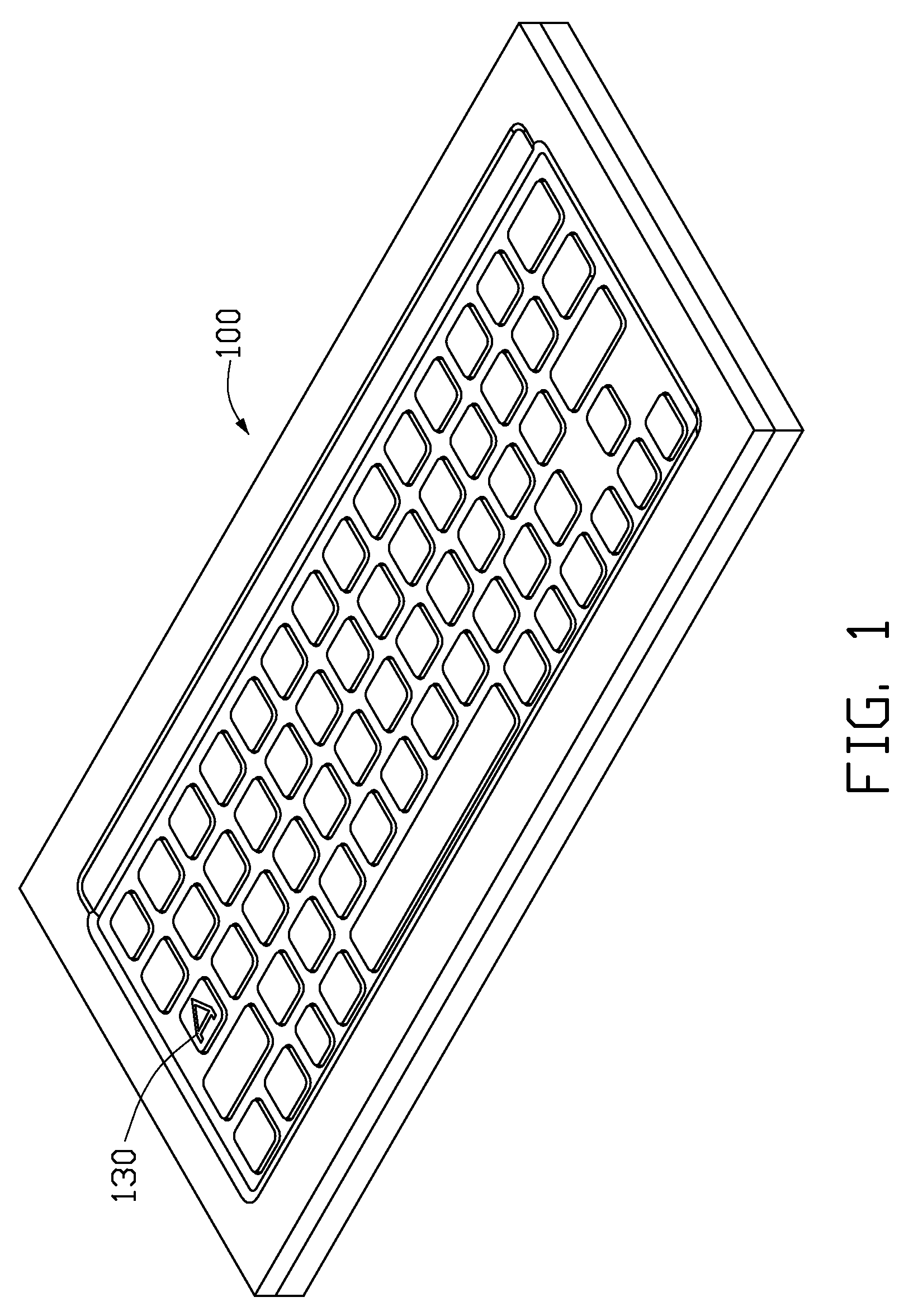 Luminous keyboard assembly