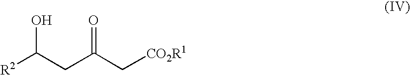 Process for the preparation of 5-hydroxy-3-oxopentanoic acid derivatives