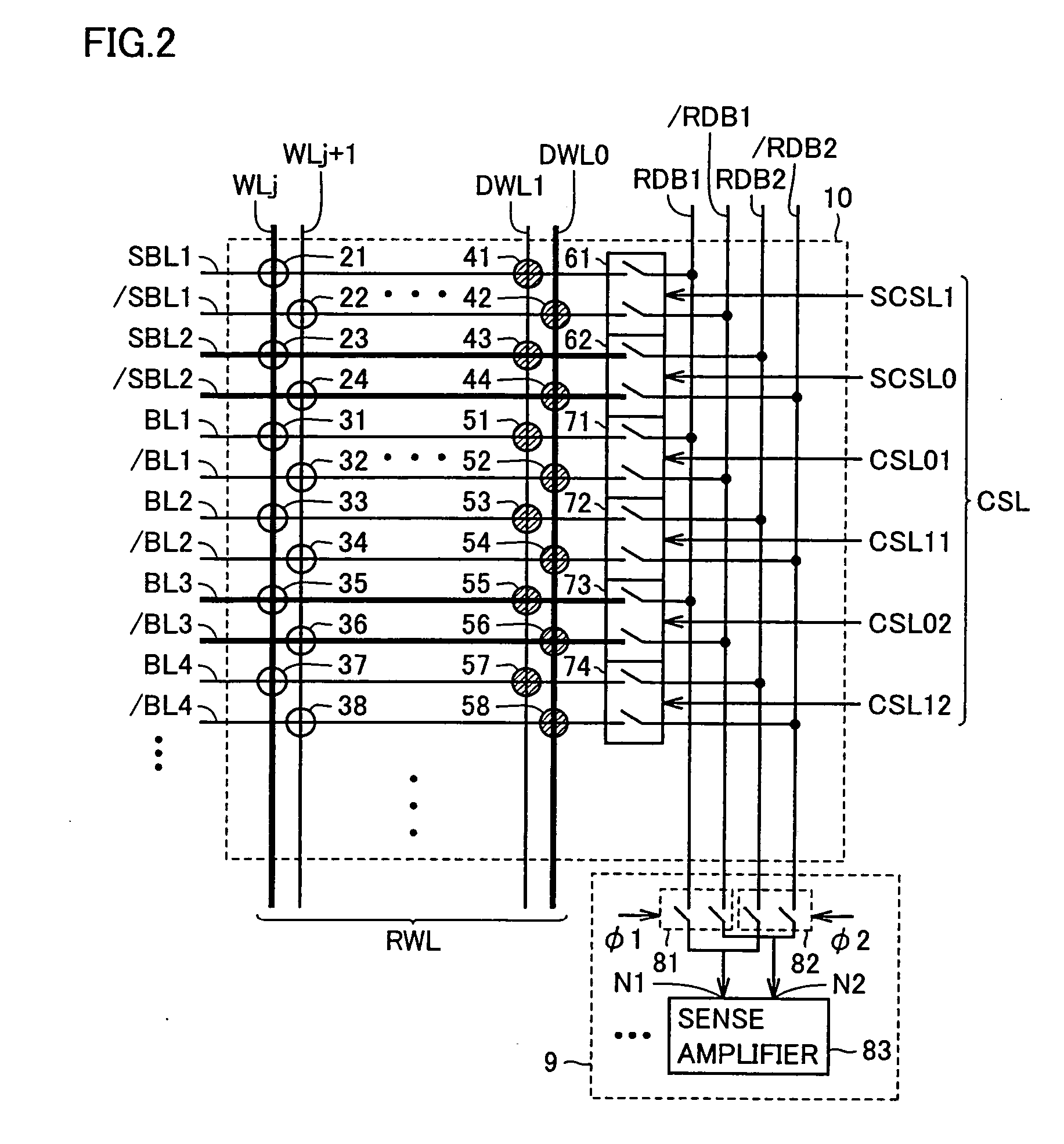 Memory device capable of performing high speed reading while realizing redundancy replacement