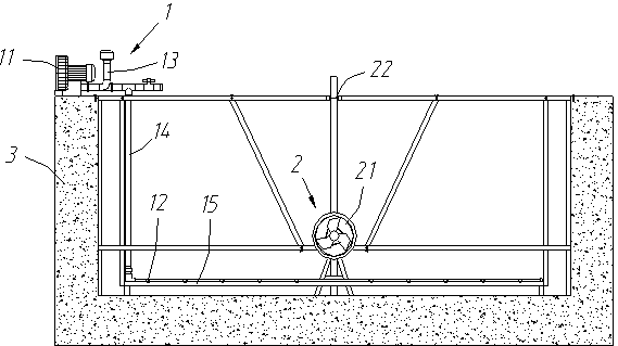 Novel aerator and circulating aeration system thereof