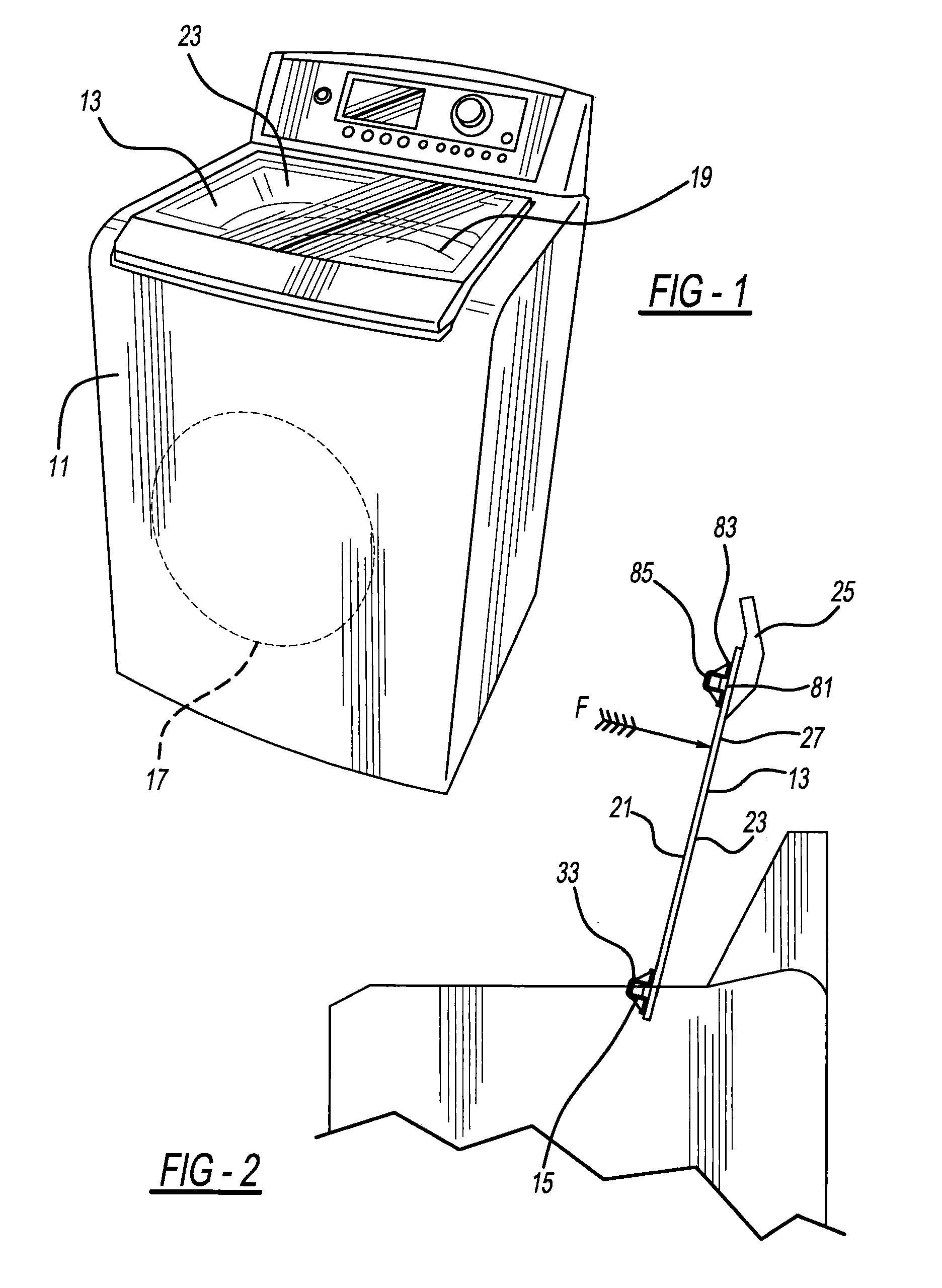 Appliance apparatus including a bonded bracket