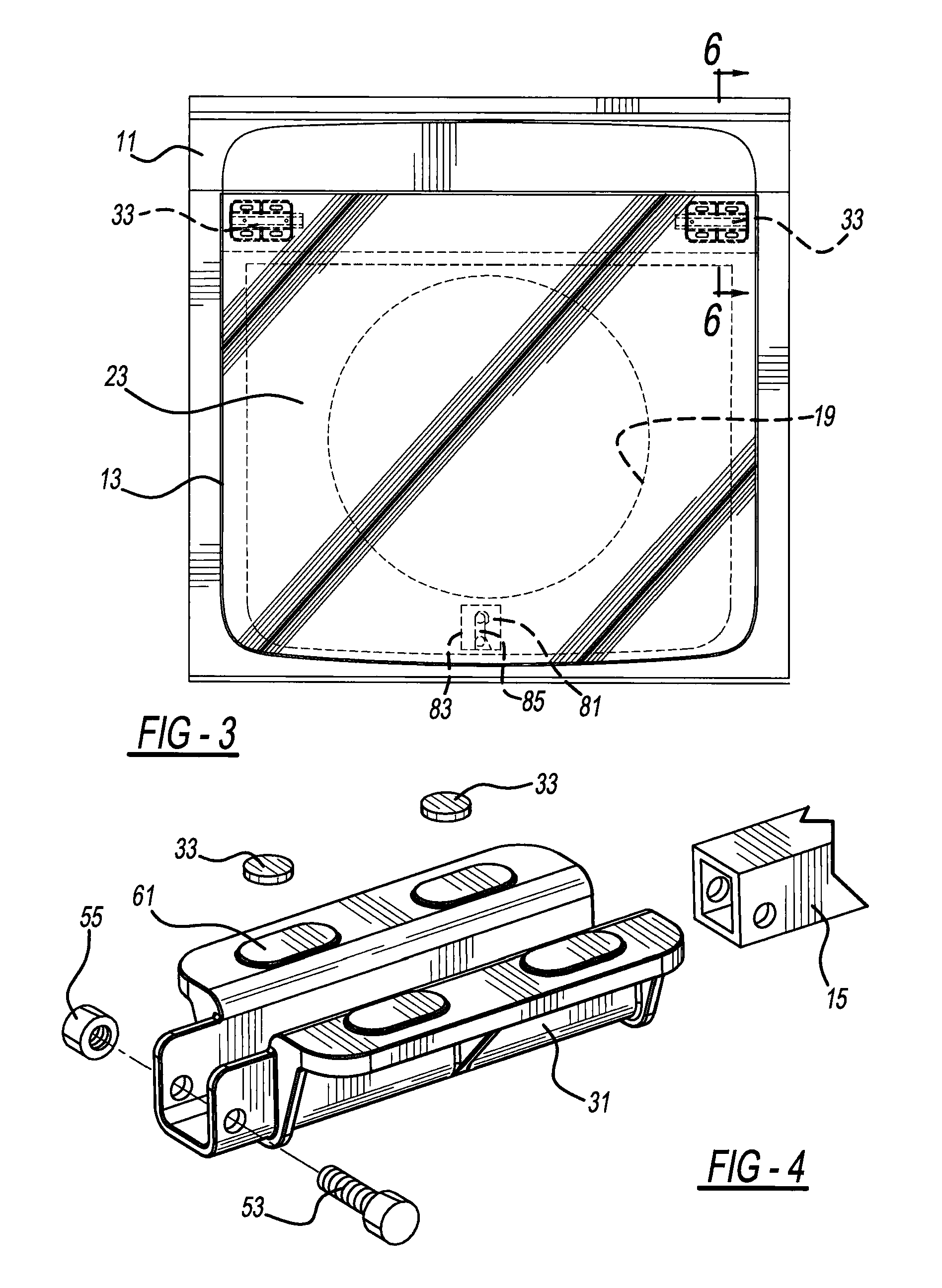 Appliance apparatus including a bonded bracket