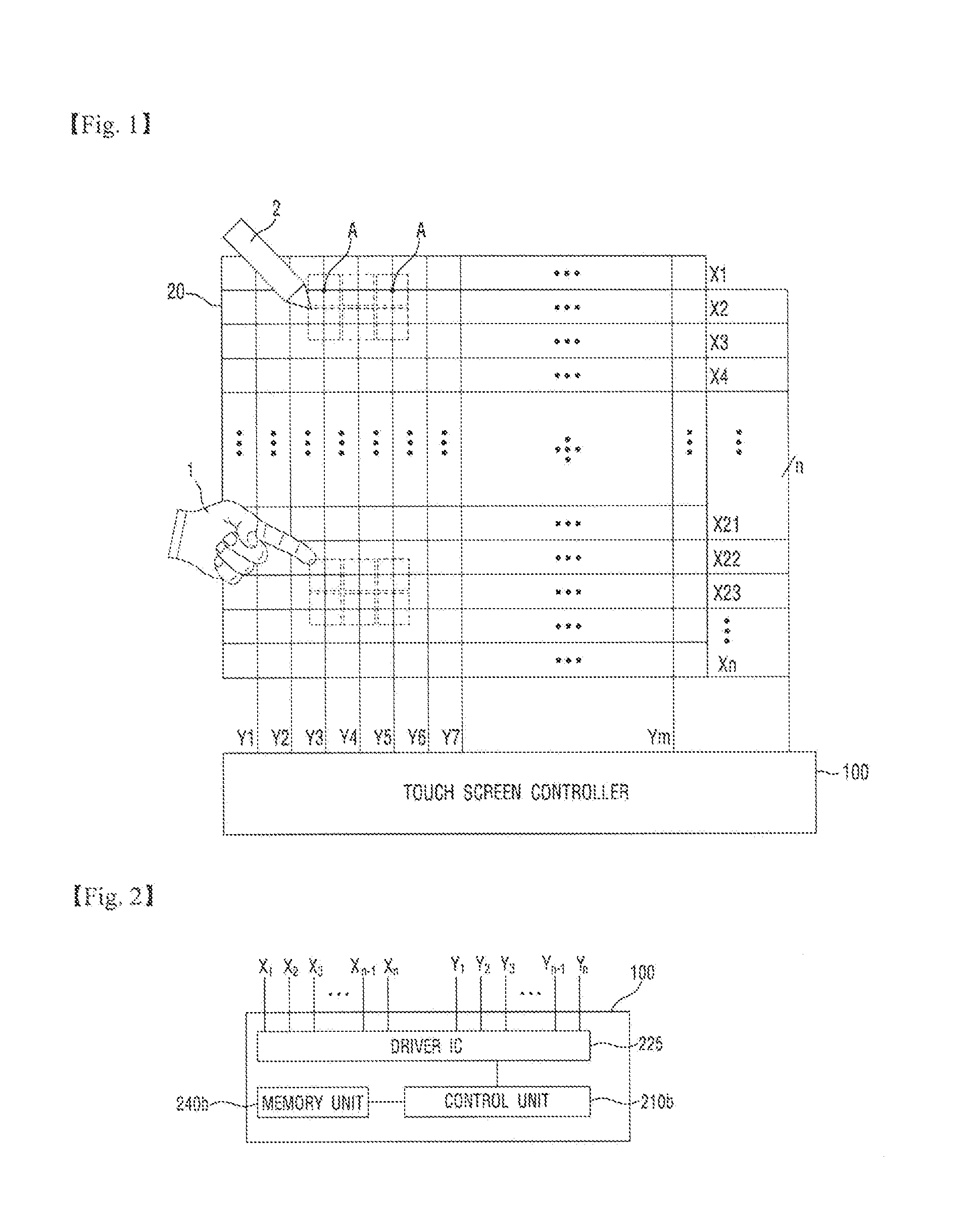 Touch Screen Controller and Method for Controlling Thereof