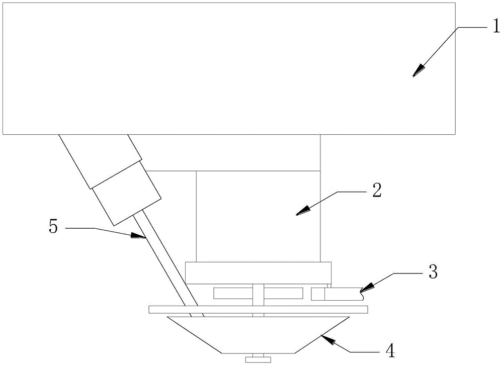 Agricultural aviation adaptive centrifugal atomization control system and control method