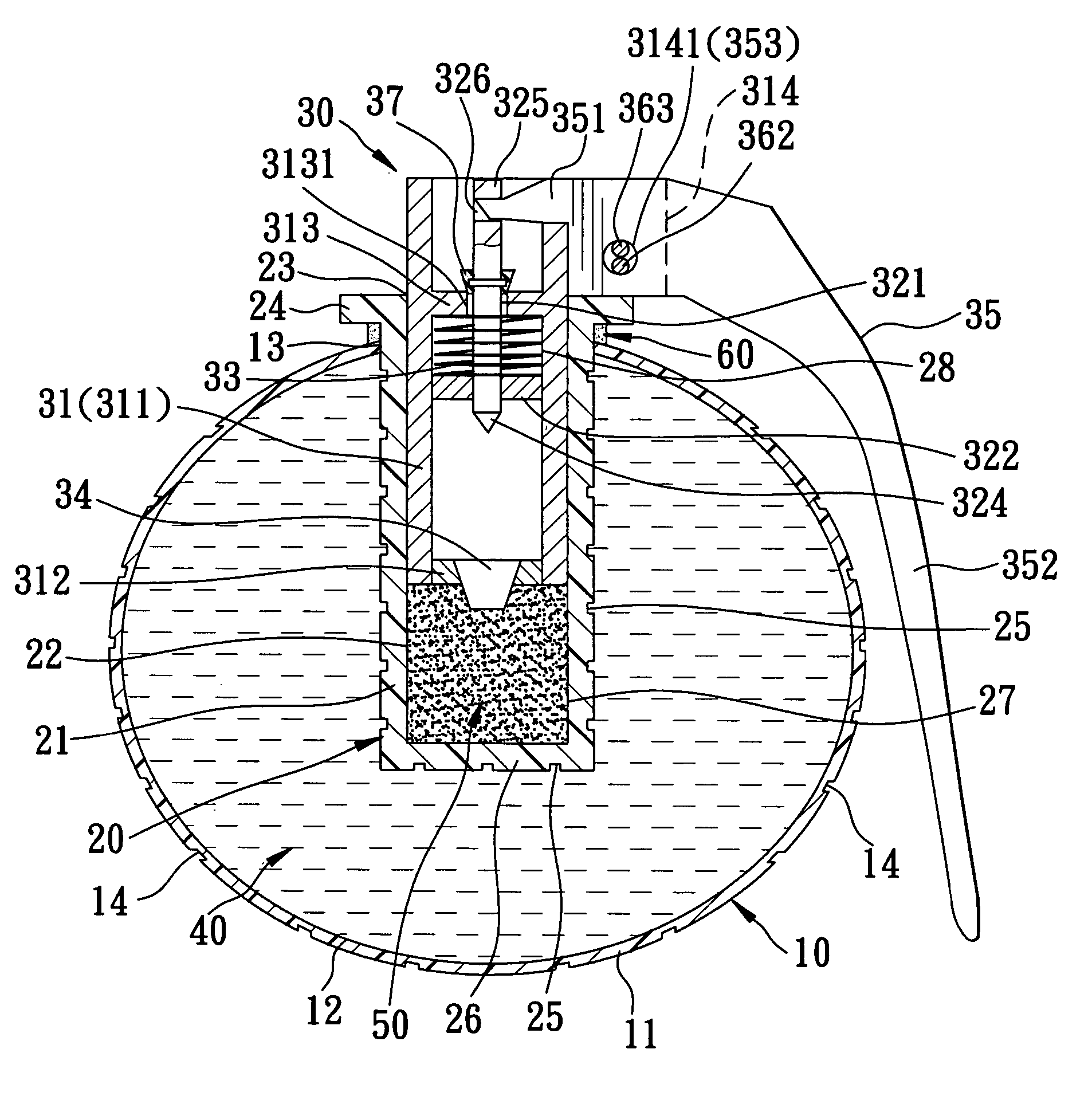 Hand grenade simulating device