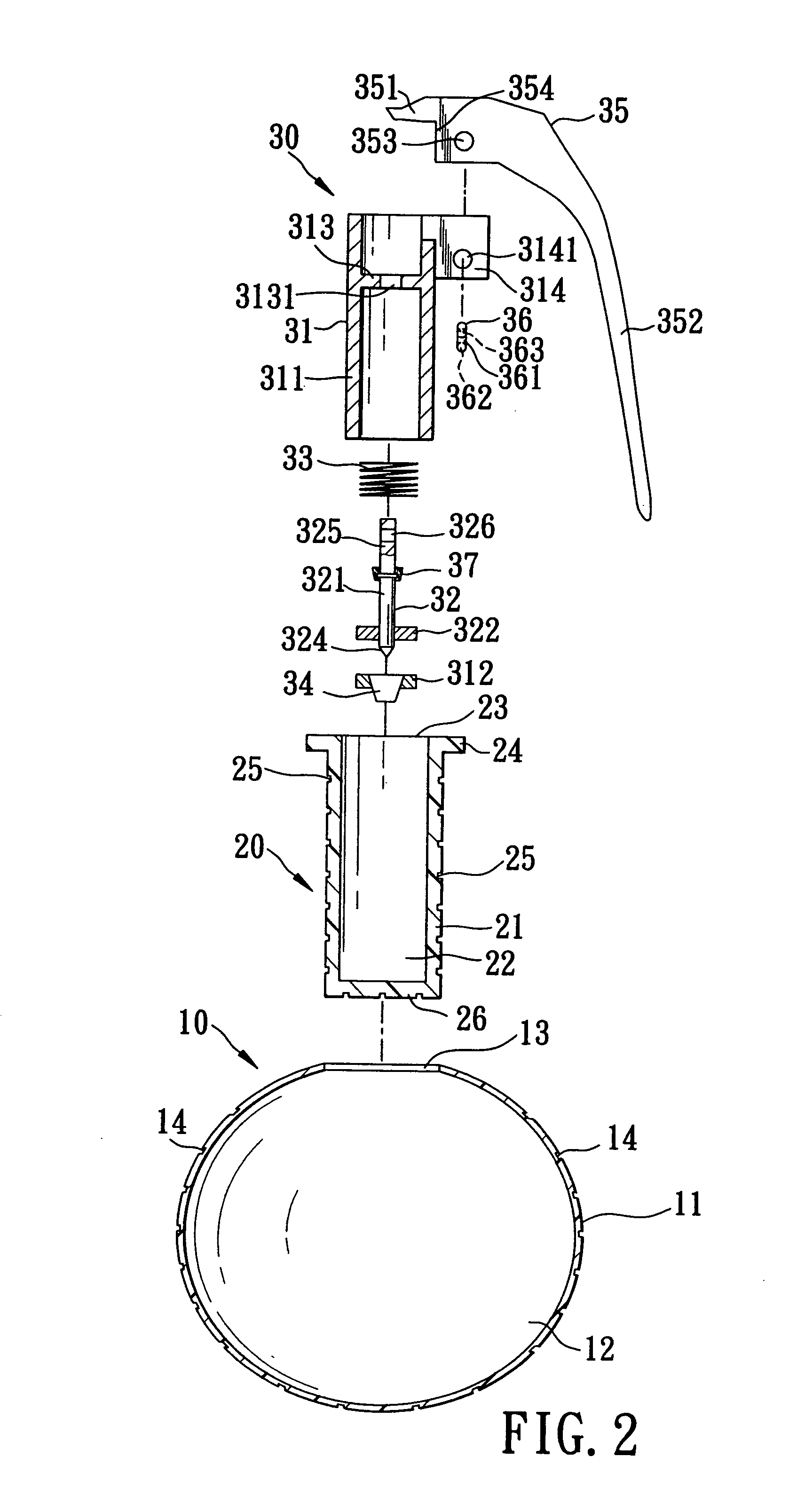 Hand grenade simulating device