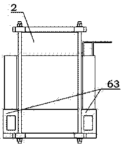 Dry-type high-frequency high-voltage reactor structure