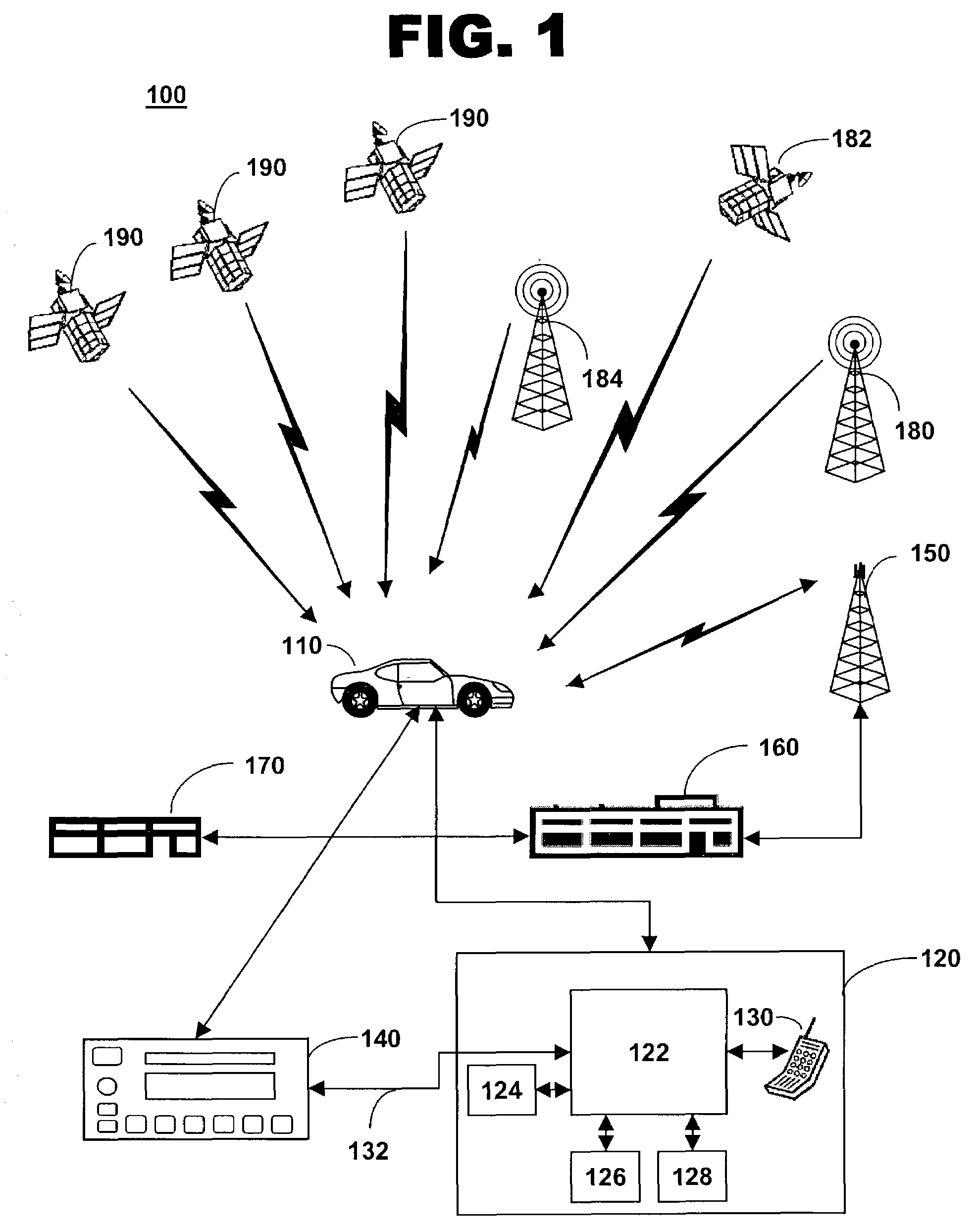 Radio signal strength mapping through a telematics system