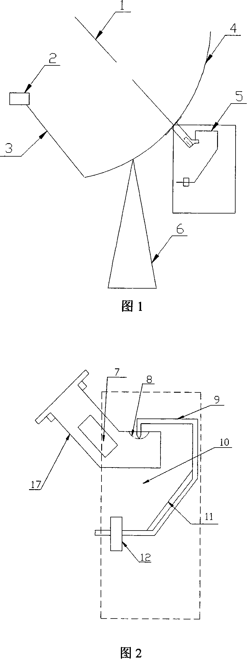 Photoelectric star-seeking auxiliary device