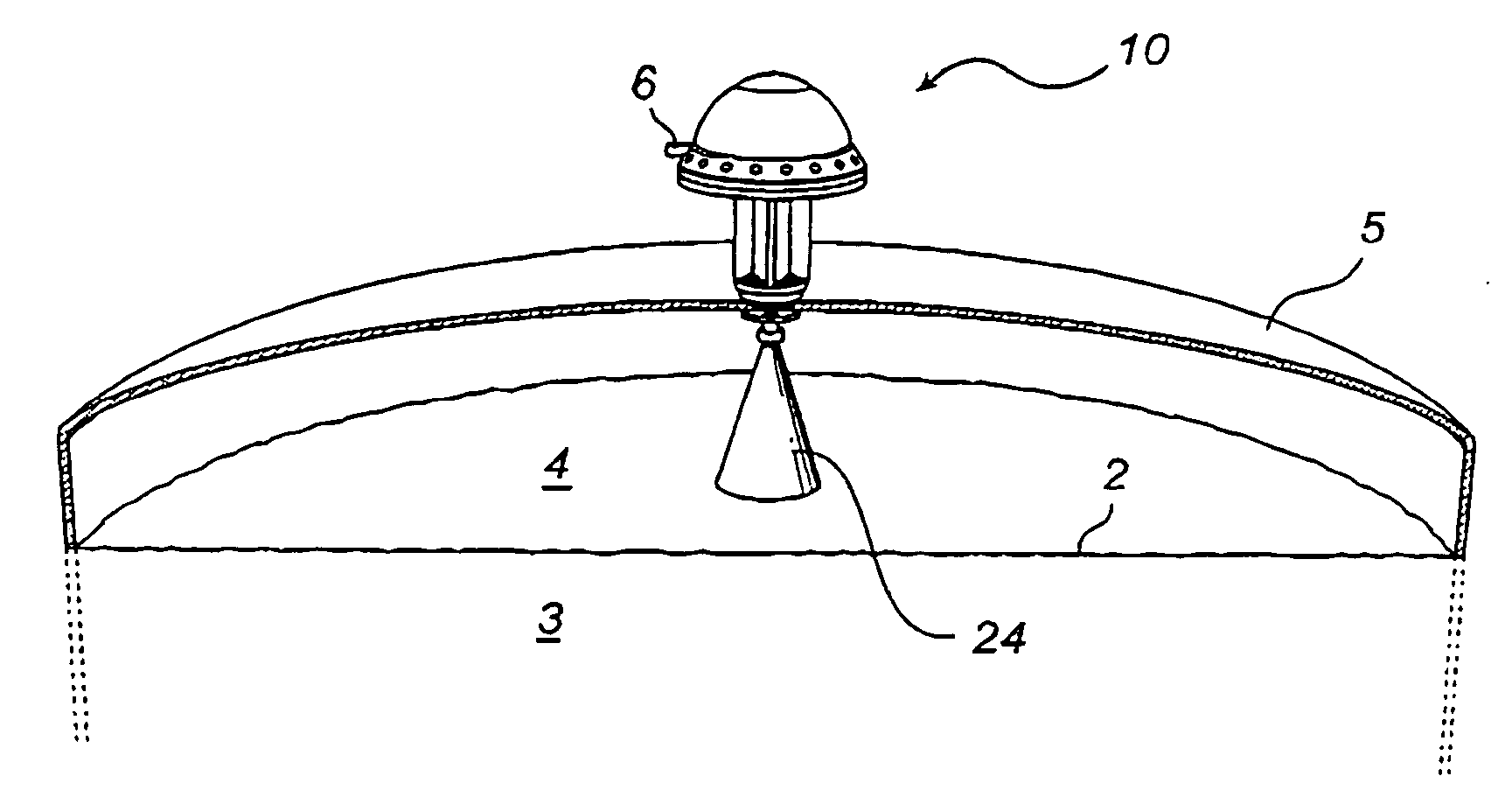 Radar level detector