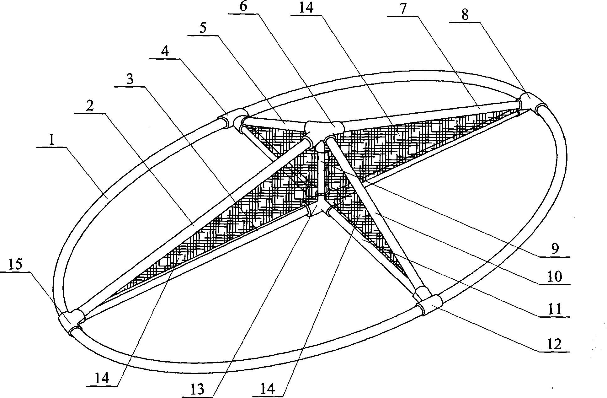 Marine inflation expanding target ship with longitudinal symmetry structure