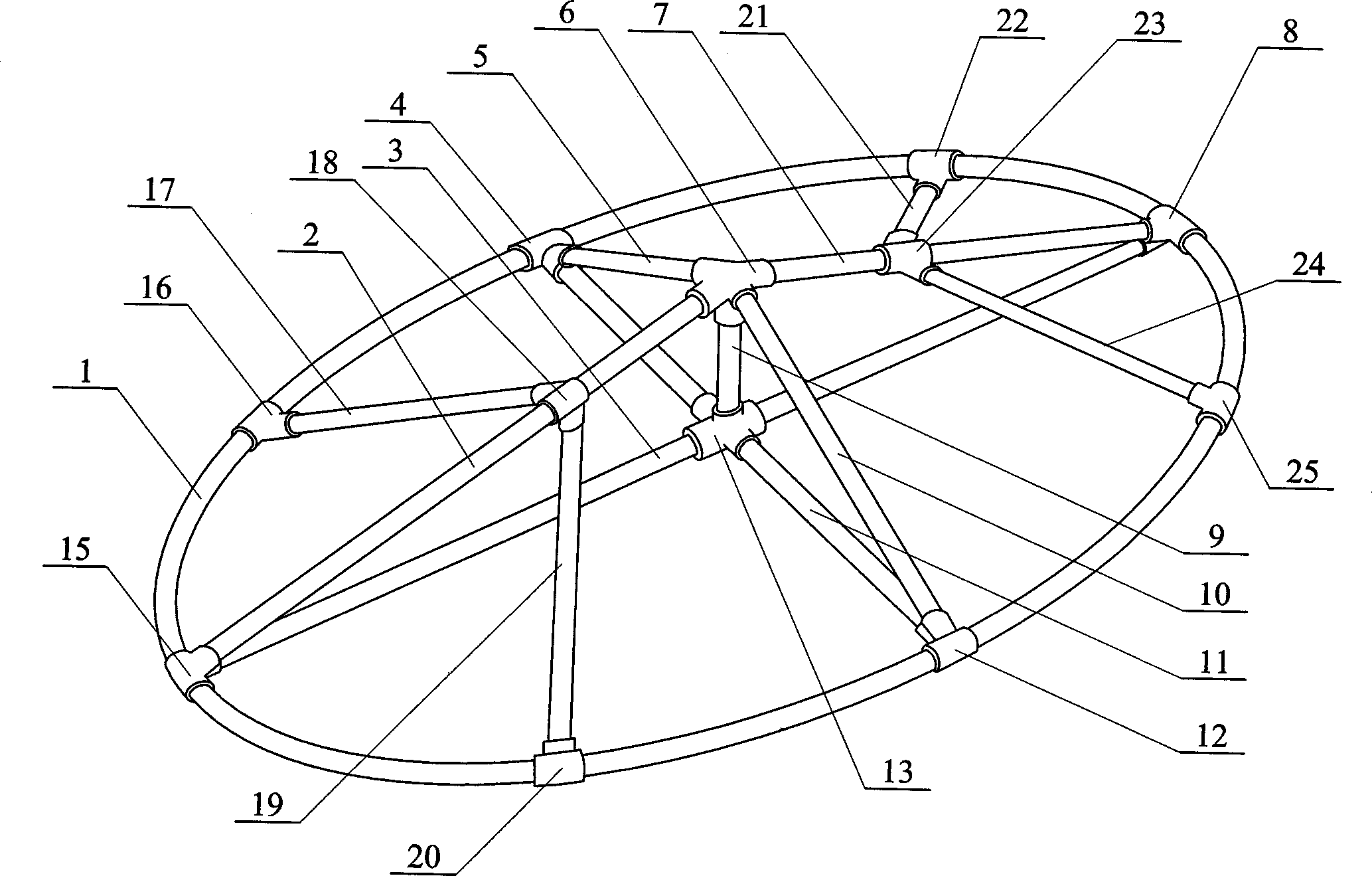 Marine inflation expanding target ship with longitudinal symmetry structure