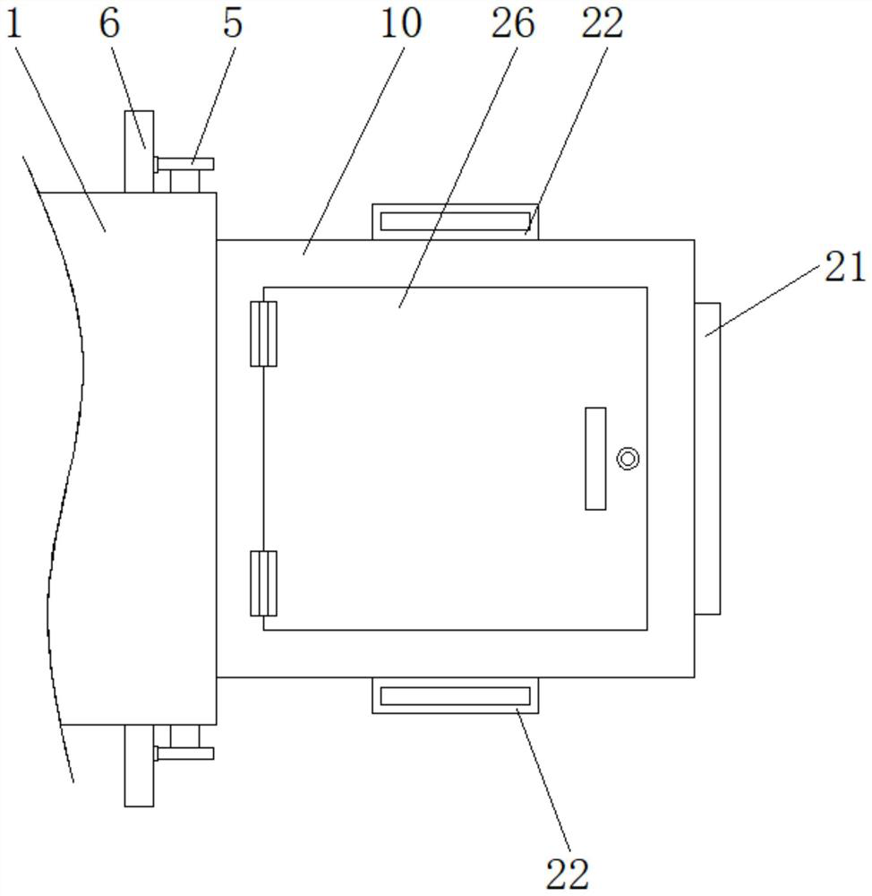 Ventilation device for cold chain system