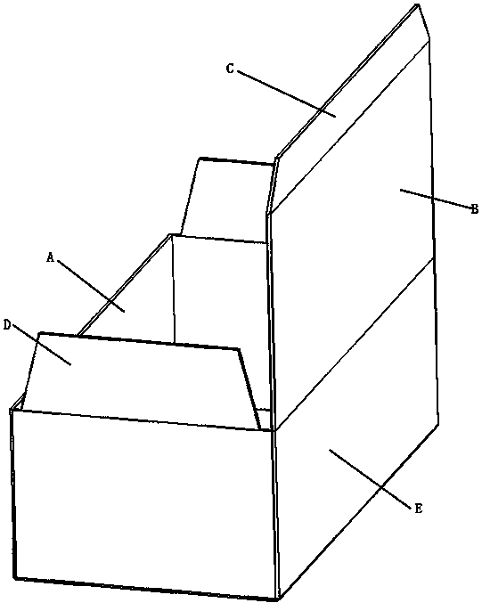 A type 02 corrugated carton packaging machine with duck tongue