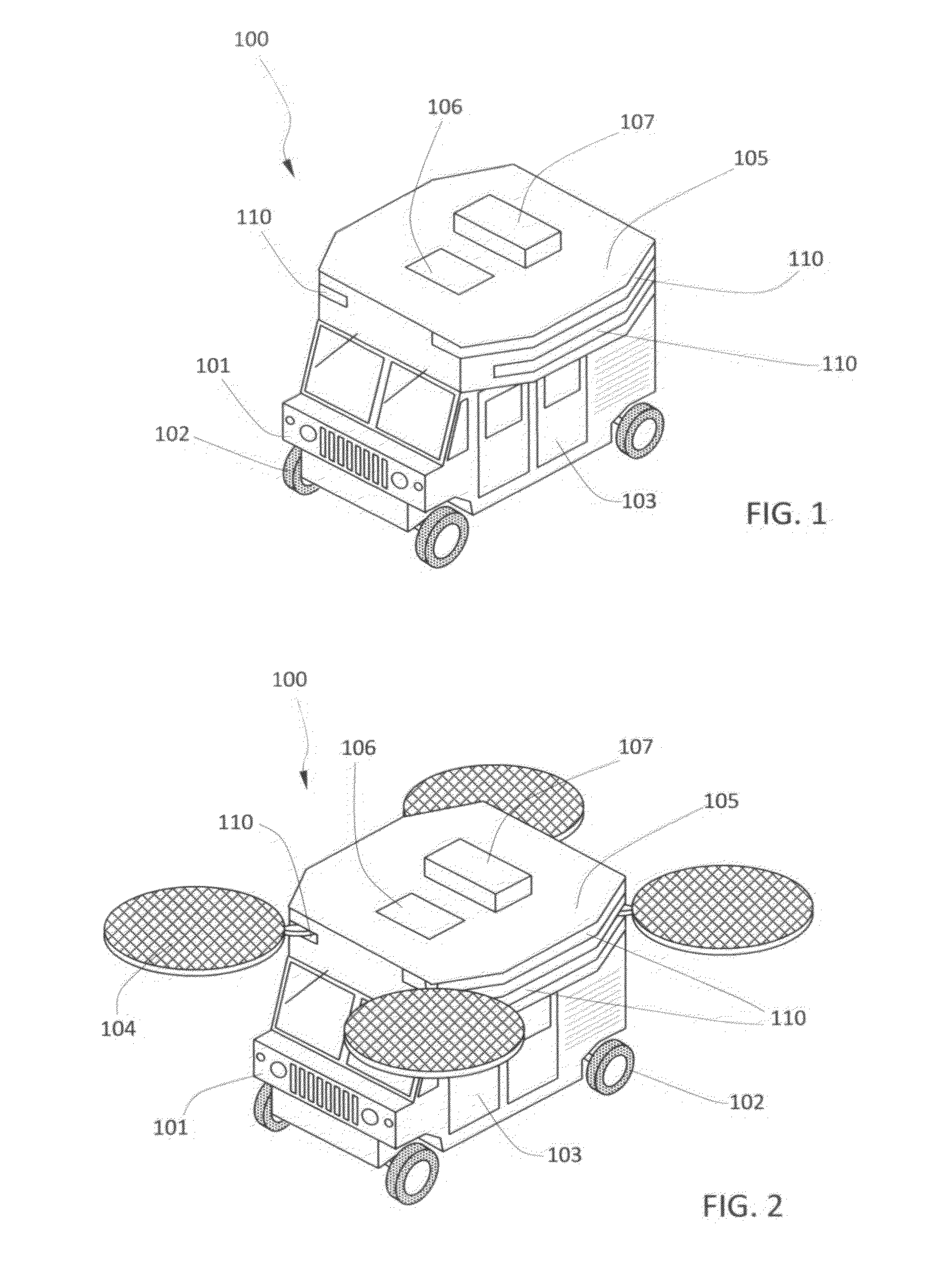 Vertical Take-Off and Landing Roadable Aircraft